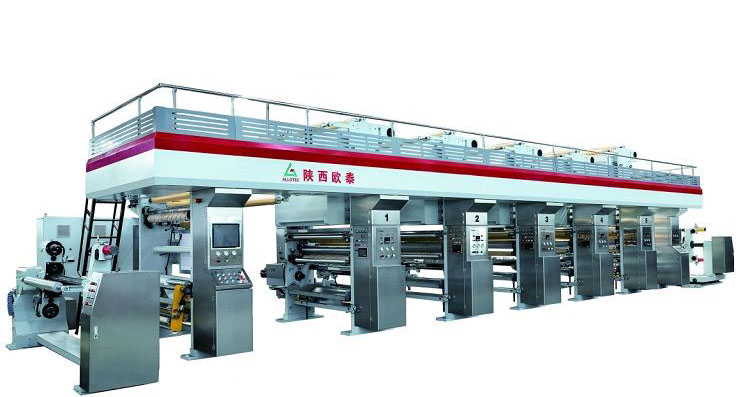OTY200PVC Electronic Shaft Gravure Printing Machine