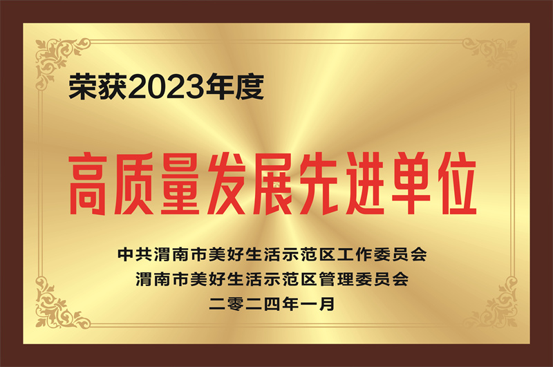 高质量发展单位